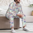 thumbnail image 6 of KLL Bulldog Sleepwear Mens Flannel Pajamas,Long Cotton Pj Set, 6 of 7