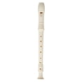 thumbnail image 2 of Esquirla Clarinette Alto Détachable 8 Trous Flûte à Bec Flûte avec Étui Instrument à Vent Blanc, 2 of 8
