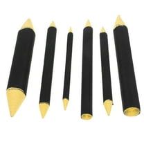 WORGEOUS 6 Pcs Electric Sharpener Pencil Blenders Sketch Erase Student