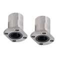 thumbnail image 3 of 2Pcs Linear Motion Bearing Ball Ellipse Flange Accessory Set Kit for Equipment Machine, 3 of 5