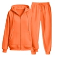 thumbnail image 6 of Szluipve 2 Piece Sets for Women 2 Piece Tracksuit Zip Up Hoodie Jacket Drawstring Jogger Pants Set Long Sleeve Casual Warm Loungewear Outfit for Daily Workout, 6 of 8