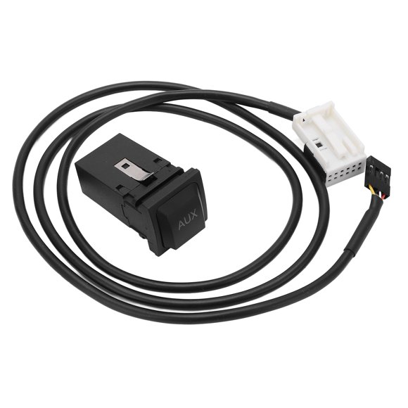 Interruptor AUX de audio zhenshenaoxiaoao Adaptador de cable USB 5KD 035 724 Reemplazo para GLI MK5 2006-2010