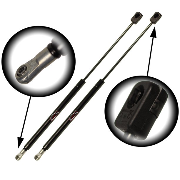 Qty 2 Rear Window Glass Lift Supports Lift Support