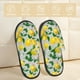 thumbnail image 2 of Fotbe Lemon1 Pantuflas Peludas para Mujer con Estampado, Zapatillas de Peluche, Zapatos de Invierno para Casa, Uso Interior y Exterior-Large, 2 of 8