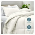 thumbnail image 2 of Comforter Set - Twin/Twin Extra Long Size - Ultra-Soft - Goose Down Alternative - Premium 1800 Series - All Season Warmth (Twin/Twin XL, Cream), 2 of 6