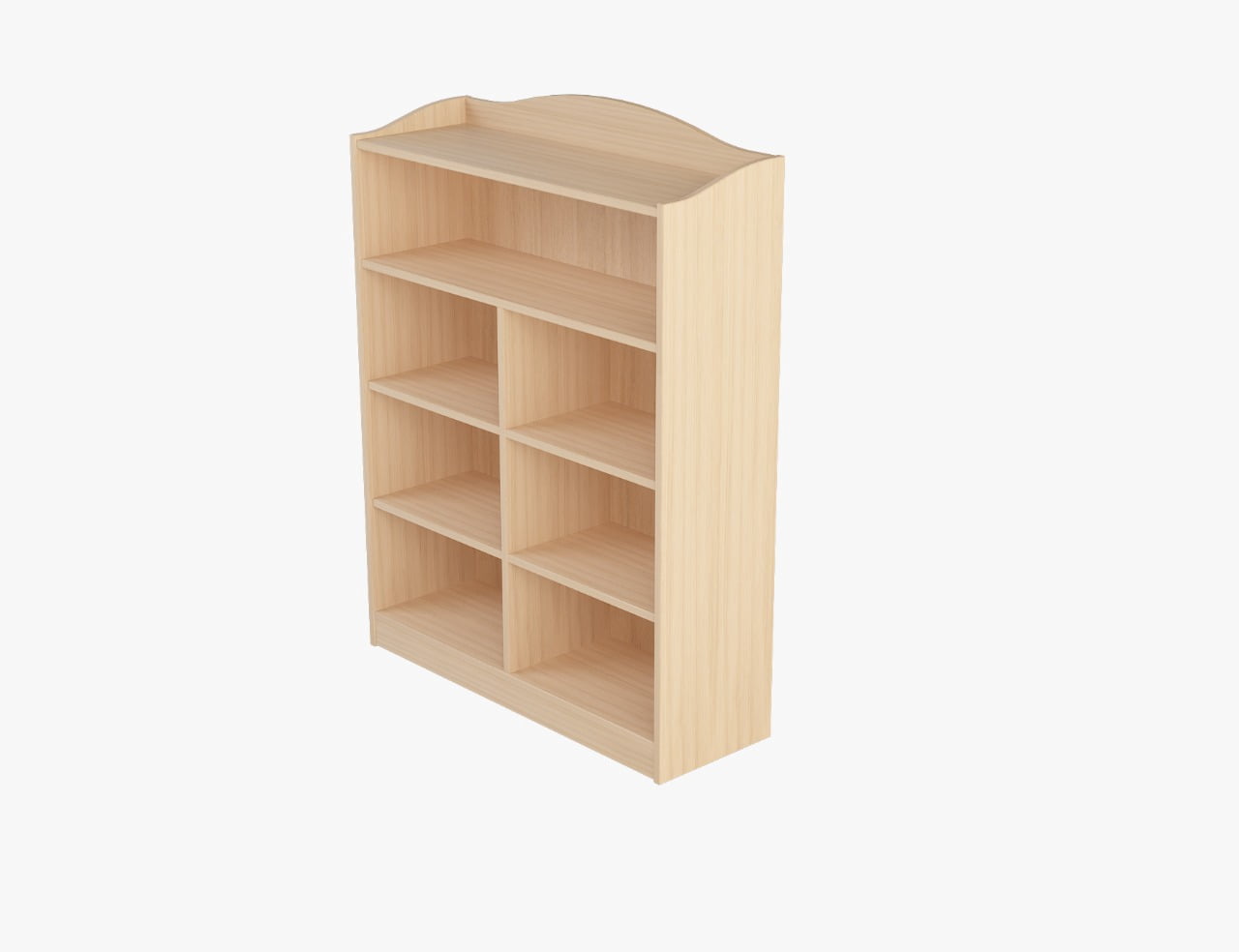 Schooled Deluxe Bookcase with Adjustable Shelves, Bookshelf Book Display for Classroom Organization, 48"