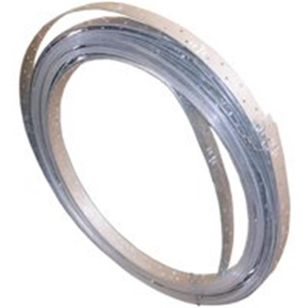 MiTek RS Series RS22R Coiled Strap Roll, 25 ft L, 11/4 in W, Galvanized Steel