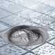thumbnail image 4 of Colador para lavabo, recogedor de pelos, tapa para el desagüe de la ducha, protector con material flexible de TPR, varios colores para baño, bañera, ducha y lavabo, paquete de 1, 4 of 5