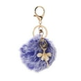 thumbnail image 2 of Naierhg Dancing Angel Keychain Pendant Women Key Ring Holder Pompom Bag Ornament, 2 of 8