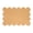 Orange, variant on Wavy-Shaped Large Felt Bulletin Board, 36 * 24 * 0.35 Inches, Foldable Design，Alternative Cork Board for Office, Message Board, Kids Art Display （White）
