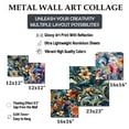 thumbnail image 4 of Designart "Ballet Of Springtime Florals In Blue" Floral Wall Art Set Of 5 - Blue Cottage For Bedroom Wall Art Set, 4 of 6
