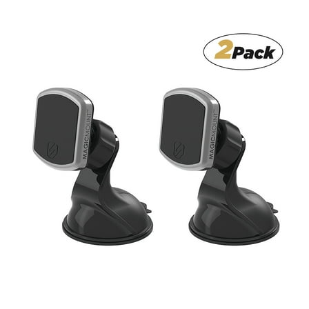 Scosche MPWD-2PXCES0 Pro MagicMount™ Universal Magnetic Phone/GPS Suction Cup Mount 2 pk