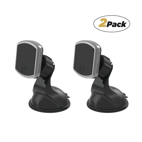 Scosche MPWD-2PXCES0 Pro MagicMount™ Universal Magnetic Phone/GPS Suction Cup Mount 2 pk