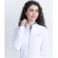 thumbnail image 4 of Bata de Laboratorio Médica Bleufox Altair Blanca Antifluido Repelente Mujer, 4 of 6