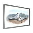 thumbnail image 2 of Designart 'Ancient Birds In The Wild IX' Traditional Framed Art Print, 2 of 4