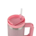 thumbnail image 2 of Cook with Color 30oz Stainless Steel Tumbler with Lid and Straw, Pink Ombre, 2 of 5