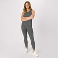 thumbnail image 6 of Hanes Cool DRI Women’s Legging, 3-Pack, Moisture-Wicking Performance Black/Charcoal/Navy XS, 6 of 6