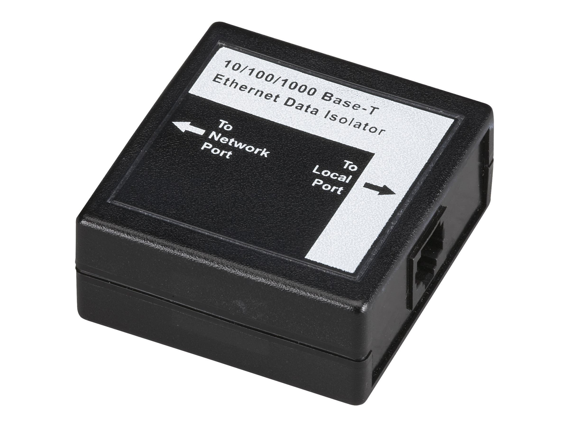 Black Box Data Isolator, 10BaseT/100BaseTX/1000BaseT