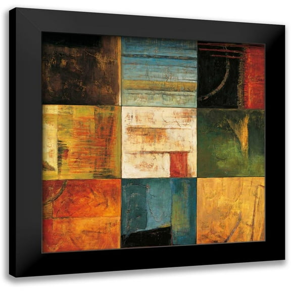 Morrison, Kurt 12x12 Black Modern Framed Museum Art Print Titled - Diversified II