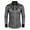 Gray, variant on Yungyresw Cowboy Shirt for Men Vintage Wash Long Sleeve Shirt Chest Flap Pockets Men's Western Shirts Stage Performance