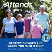 Attends Youth Incontinence Brief S Heavy Absorbency DD10, 24 Ct