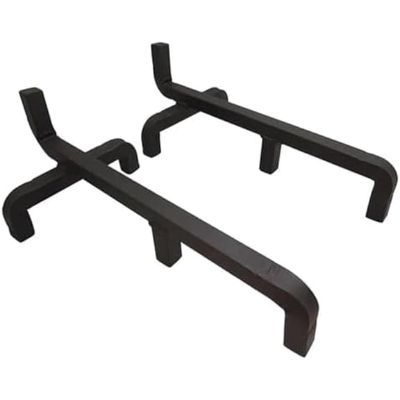 14" Firedogs Set for Model 27000 Wood Stoves: MF-271450 Compatible with Buck Stove$$Plumbing & HVAC