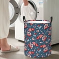 thumbnail image 4 of Goofa Gnome Love USA Printed Circular Hamper,Laundry Basket with Handles,Storage Baskets Foldable,Large Capacity Laundry Hamper-Medium, 4 of 8