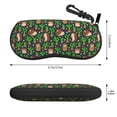 thumbnail image 3 of Zufioo Cute Hedgehogs Cactus Blue Print Sunglasses Case Tactical Zipper Sunglasses Carrying Case for Men Women, 3 of 6