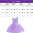 thumbnail image 6 of Toddler Girl One Shoulder Dress Bowknot Party Wedding Dress Tutu Gown, 6 of 6