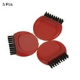thumbnail image 3 of Uxcell Mini Golf Club Brush Portable Pocket Dust Groove Cleaner Red 5 Pack, 3 of 5