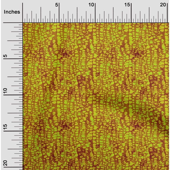 oneOone Polyester Lycra Lime Green Fabric Batik Sewing Fabric By The Yard Printed Diy Clothing Sewing Supplies 56 Inch Wide