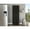 Multicolor, variant on Five - Shelf White Pantry Cabinet / Useful in Living and Dining Rooms