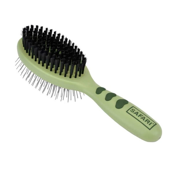 Safari Dog Pin and Bristle Combo Brush, Medium