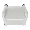 thumbnail image 4 of Rubbermaid EZ Step 2 Step Folding Step Stool with Foot Pads, White (3 Pack), 4 of 9