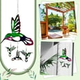 thumbnail image 2 of Campana De Viento Colibrí Decoración Para Exterior E Interior Campana De Viento Móvil Pintada En Color Metal Terrazas Balcones Decoración De Jardín Estilo En Tonos Oscuros Regalo Para Mamá, 2 of 8