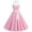 Pink1*, variant on RUTAYY Women's Dress Polka Dot Halter Sleeveless Party A-Line Slim Fit Casual Daily Wear Beach Vacation Dresses