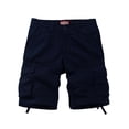 thumbnail image 4 of Matchstick Men's Cotton Cargo Shorts Loose Utility Outdoor Shorts with Multi Pockets, Sizes S-6XL, 4 of 7