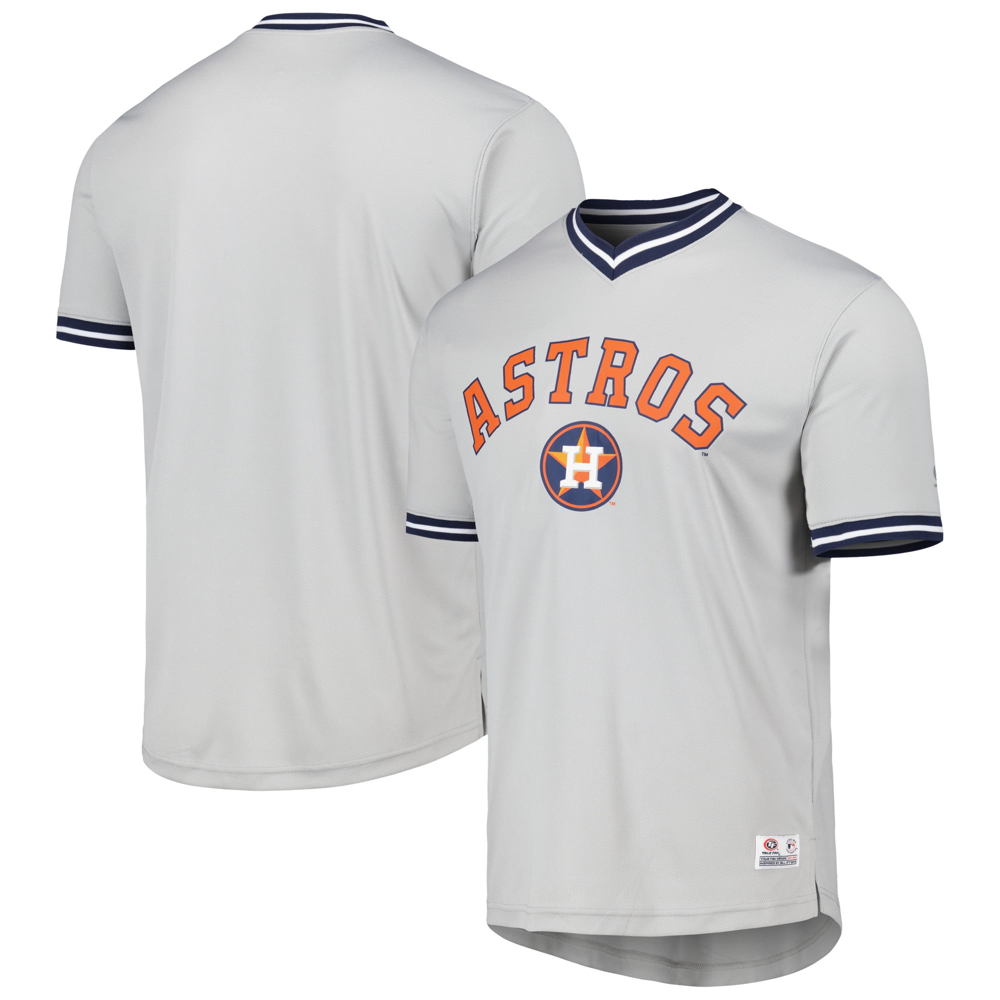 Men's Gray Houston Astros VNeck Jersey