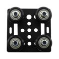 thumbnail image 1 of 3D Printer Aluminum 2020 V-Slot Plate Slide for Profiles V-Slot Five Roulette,1 * 2020 V-Slot Gantry Set,Black, 1 of 8