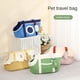 thumbnail image 4 of Cat Backpack Universal One-shoulder Prevent Dog Suffocation Anti-slip Fabric Breathable Travel Pet Travel Bags Portable Pet Bags ShopWise Round, 4 of 9