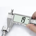 thumbnail image 4 of asddcavvf Digital Caliper With Large Display 0 150mm Precision Measuring Tool For Jewelry Crafts And Home Use Woodworking Table Saw Fence Pole Wrap Foam, 4 of 8