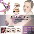 thumbnail image 5 of 50 Pack Double-end Eye Shadow Brush, Disposable Double Sided Eyeshadow Brush Makeup Applicators Beauty Kit (Gold), 5 of 5