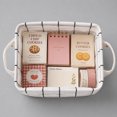 thumbnail image 6 of Hyknon Fabric Storage Basket with Handles, 7.9x6.3x5.1 Inch, Decorative Organizer Bins for Closet Bedroom Toys Books Home Organization, 6 of 6