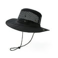 thumbnail image 1 of Sombreros para hombre y mujer, estilo único, color sólido, sombrero de pescador, sombrero de playa, sombrero de poliéster para mujer., 1 of 3