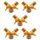 thumbnail image 1 of 5X Adaptador de Grifo Doble de 2 VíAs Adaptador de Grifo de Riego para JardíN Exterior de 1/2 Pulgada y Divisor de Manguera, 1 of 5