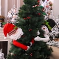 thumbnail image 1 of Fiudx Adorno para Árbol de Navidad, Diseño de Muñeco de Papá Noel, Muñeco de Nieve Abrazable, Decoración para Fiesta Navideña, Complemento para El Hogar, Material Reutilizable, Tamaño 105 X 19 Cm, 1 of 7
