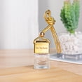 thumbnail image 1 of Car Diffuser Empty Pendant Perfume Bottle Hanging Empty Glass Perfume Bottle Gold, 1 of 8
