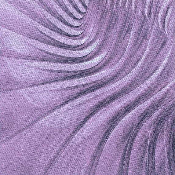 Ahgly Company Indoor Square Patterned Bright Lilac Purple Area Rugs, 5' Square