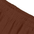 thumbnail image 6 of BRDFRL Cargo Pants for Women Y2K Casual Baggy Joggers Elastic Waist Wide Leg Pants with Pockets Light Brown S, 6 of 6