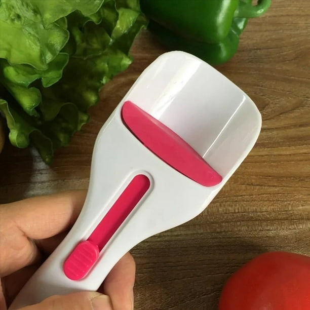 2 Cuchara de Distribución de Masa para Pasteles, Botón Deslizante de un Toque Que Dispensa Masa, Herramienta para Hornear Dispensador de Masa